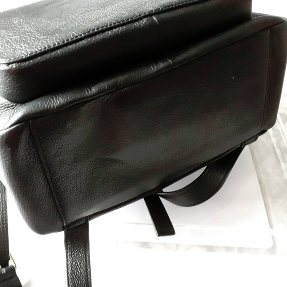 NWT Kate Spade black leather backpack handbag - Picture 6 of 8